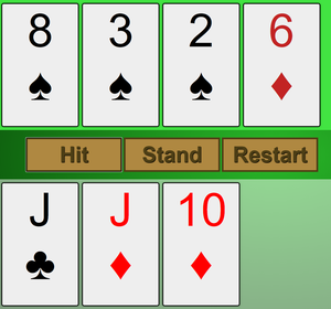 play Blackjack [Html]