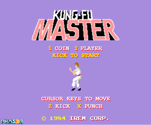 play Kung Fu Master