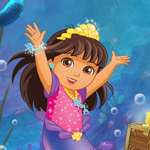 play Dora And Friends Mermaid Treasure Hunt