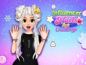 play Influencer Nails Art Challenge