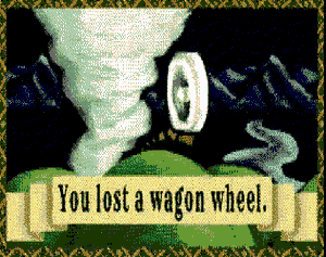 You Lost A Wagon Wheel