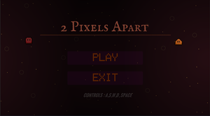 play 2 Pixels Apart