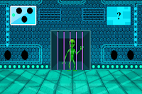 play G2M Green Alien Escape Html5