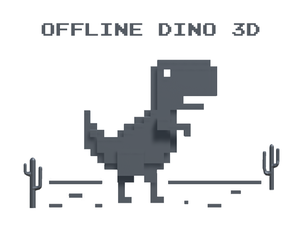 play Offline Dino 3D