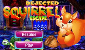 play Dejected Squirrel Escape