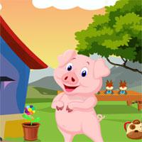 play Games4King-Cute-Pig-Rescue-2