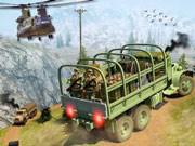 play Army Cargo Transport Driving