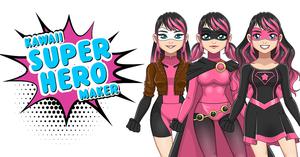 play Kawaii Superhero Avatar Maker