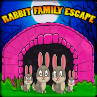 play G2J Cute Rabbit Family Escape