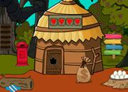 play Llama Escape From Hut House