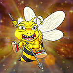 play Atrocious Fighter Bee Escape
