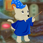 play Lovely Magician Cat Escape
