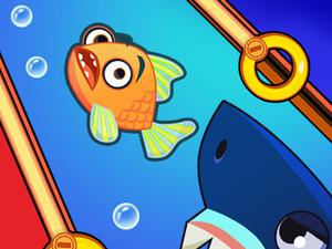 play Fish Rescue! Pin Pull