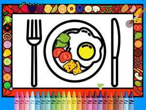 play Color And Decorate Dinner Plate