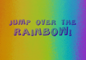 play Jump Over The Rainbow!