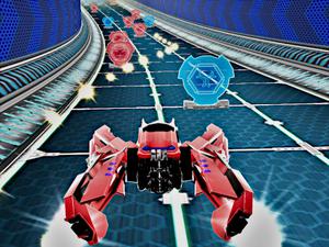 play Cosmic Racer 3D