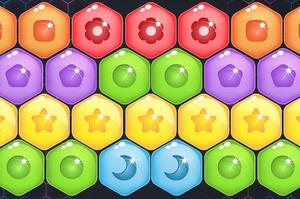 play Sweet Candy Hexa Puzzle