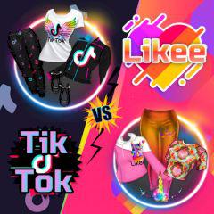 play Tiktok Girls Vs Likee Girls