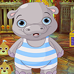 play Doleful Pretty Hippo Escape