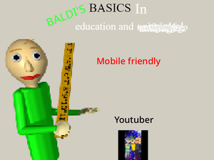 play Baldi'S Basics In Education And Spelling Mobile