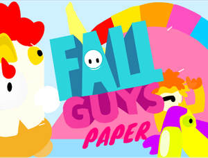 play Fall Guys Paper