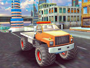 play Monster Truck Stunts Free Jeep Racing