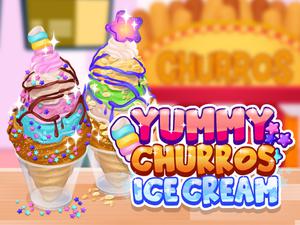 play Yummy Churros Ice Cream