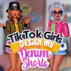 play Tiktok Girls Design My Denim Shorts