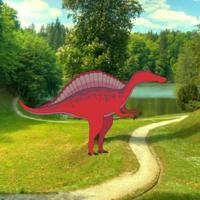 play Wow-Red Dino Forest Escape Html5