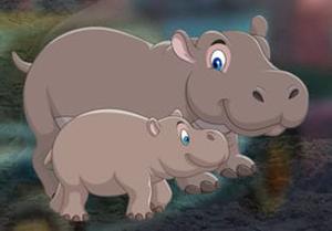 play Rescue The Vigorous Hippo Family