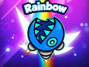 play Geometry Neon Dash Rainbow