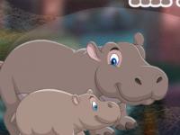 Rescue The Vigorous Hippo Family