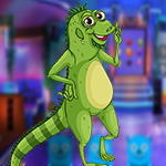 play Beautiful Green Iguana Escape