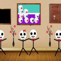 play G2M Scary Stickman House Escape Html5