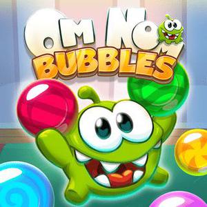 play Om Nom Bubbles