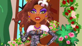 play Dress Up Clawdeen From Monster High