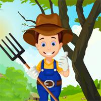 play Games4King-Cute-Farmer-Rescue