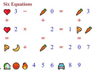 play The Six Equations Game
