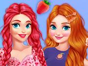 play Princesses Fruity Print Fun Challenge