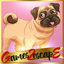 play G2E Cute Pug Rescue Html5