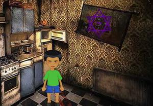 play Boy Escape From Haunted House