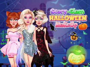 play Scary Glam Halloween Make Up