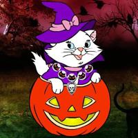 play Halloween Cat Forest 22 Html5