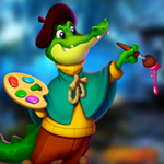 play Pg Painter Crocodile Escape