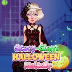 play Scary-Glam Halloween Make Up
