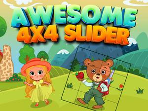 play Awesome 4X4 Slider