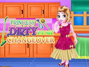 play Princess Dirty Home Changeover