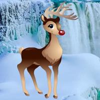 play Egn-Reindeer Waterfall Escape Html5