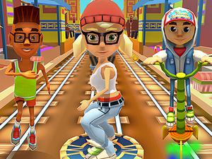 play Train Surfers