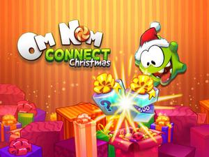 play Om Nom Connect Christmas